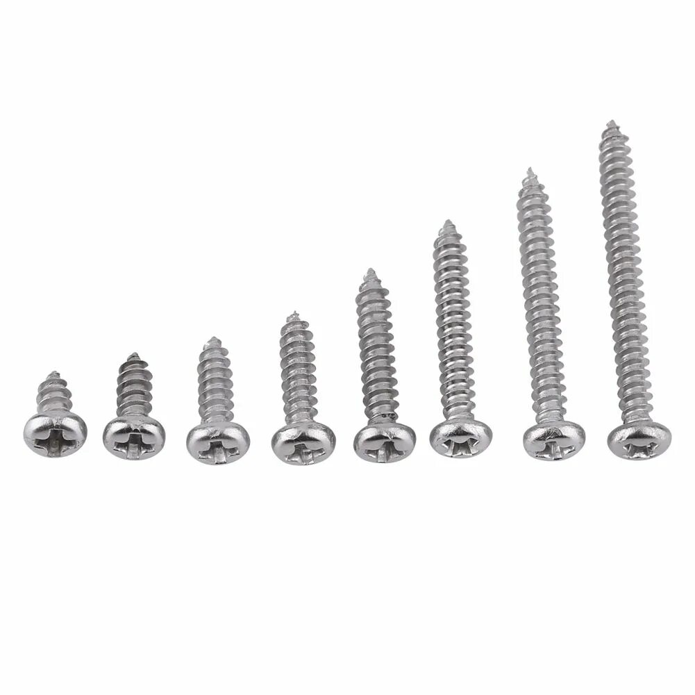 Pan head self Tapping Screw m4 x 20mm. Винты inox 304. Self Tapping Screw Pan head Star 6x1 1/2". Набор самонарезающих винтов.