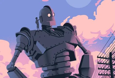 Check out this @Behance project: "Iron Giant Illustration" https:...