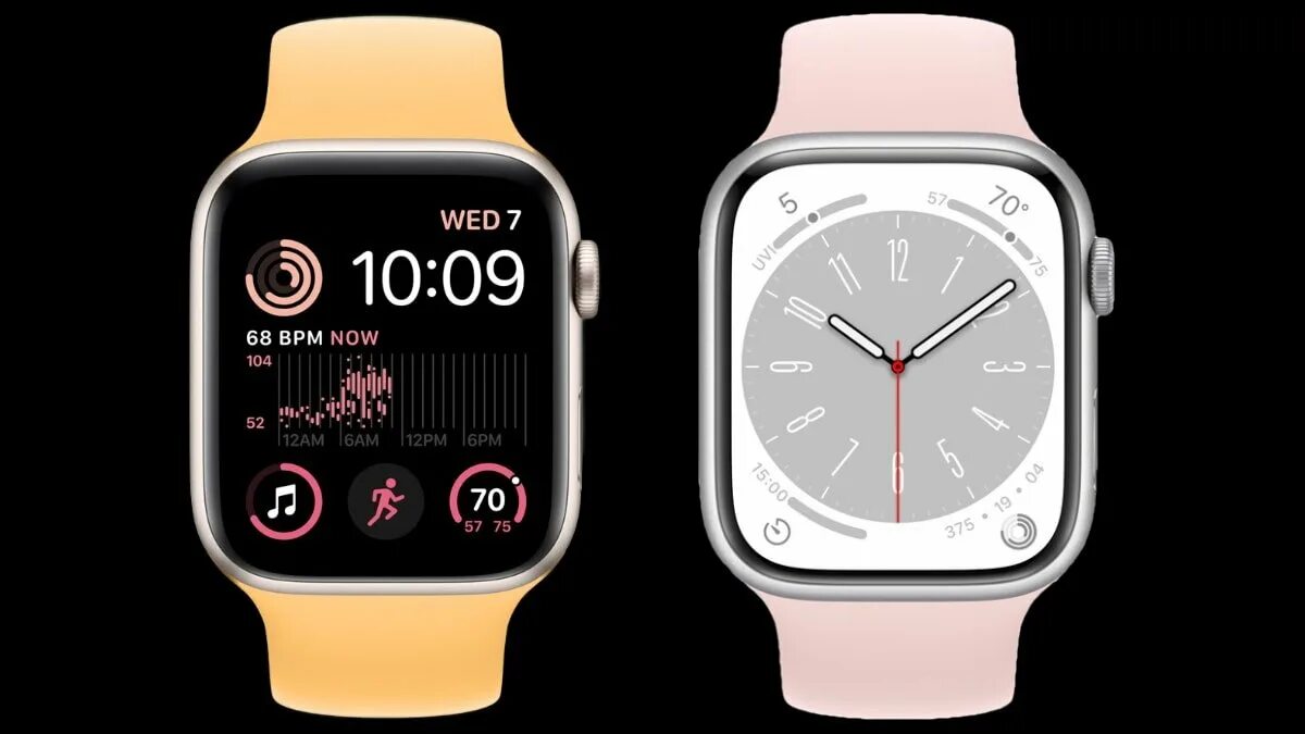 Apple watch se vs 8. Часы Аппле вотч 7. IWATCH 8 vs 7. АПЛ вотч 8. Часы 8 se