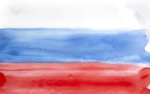 Нарисовали белый и синий и красный