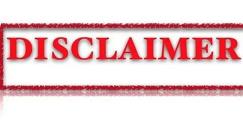 Disclaimer