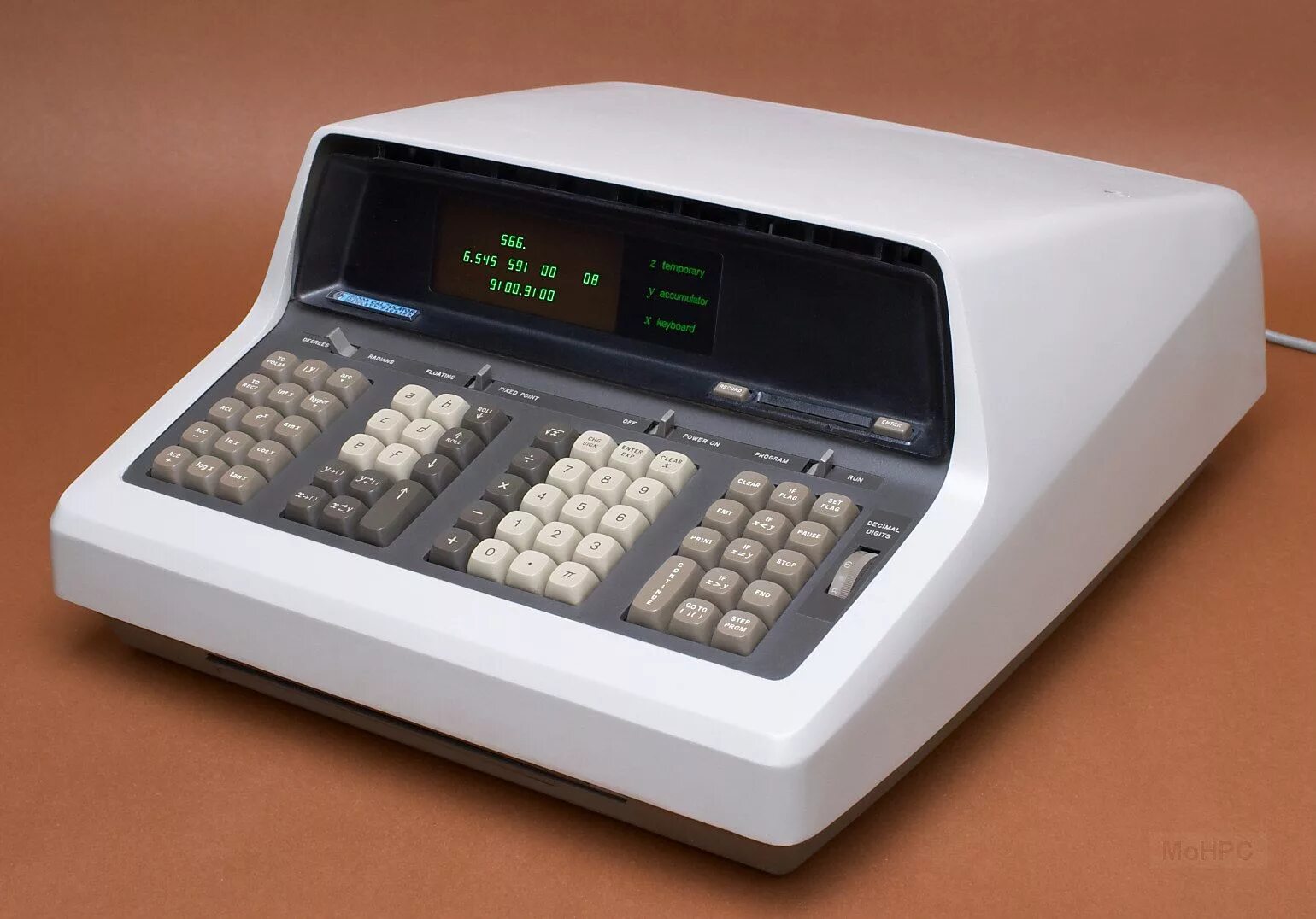 Hewlett-Packard 9100a. Компьютер Хьюлетт Паккард. First calculating