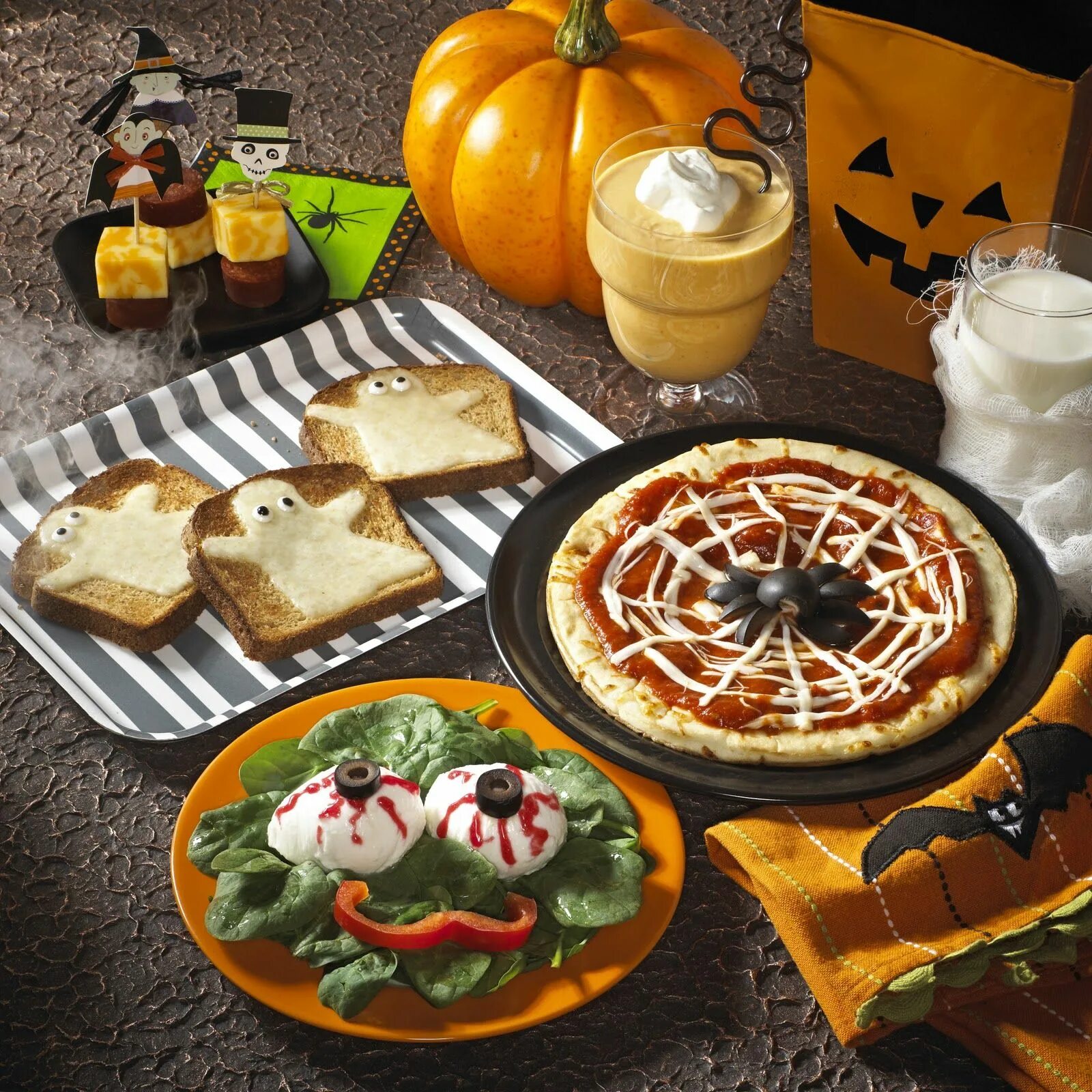 Halloween menu