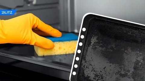 Как очистить противень с нагаром солью