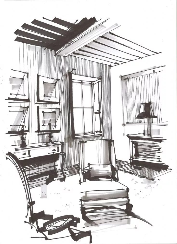 Sketch design portray