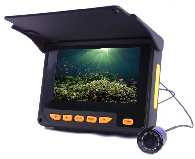 Сколько подводная камера. Подводная видеокамера Барракуда 4.3. Камера для подводной рыбалки Fish Finder. Подводная камера Erchang f430. Подводная видеокамера Fishfinder 7600d 4,3" LCD С.