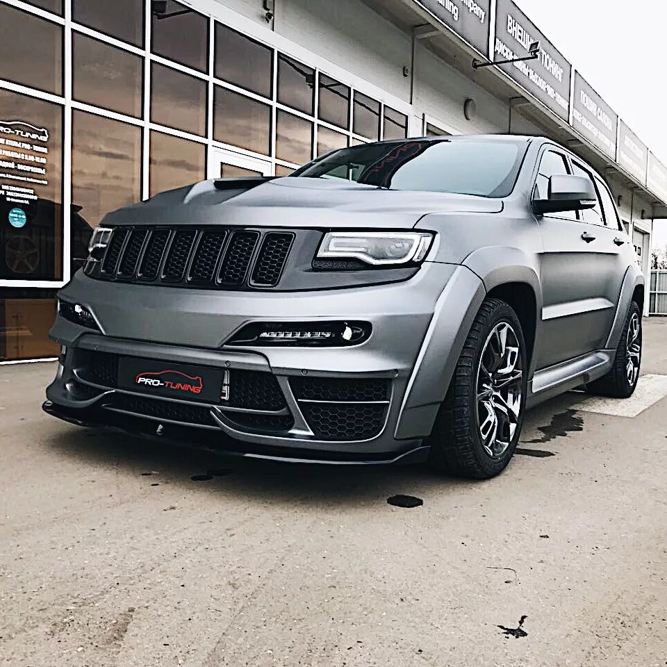 Купить Обвес V3 для Jeep Grand Cherokee WK2/SRT/Trackhawk Renegade Design в Улья