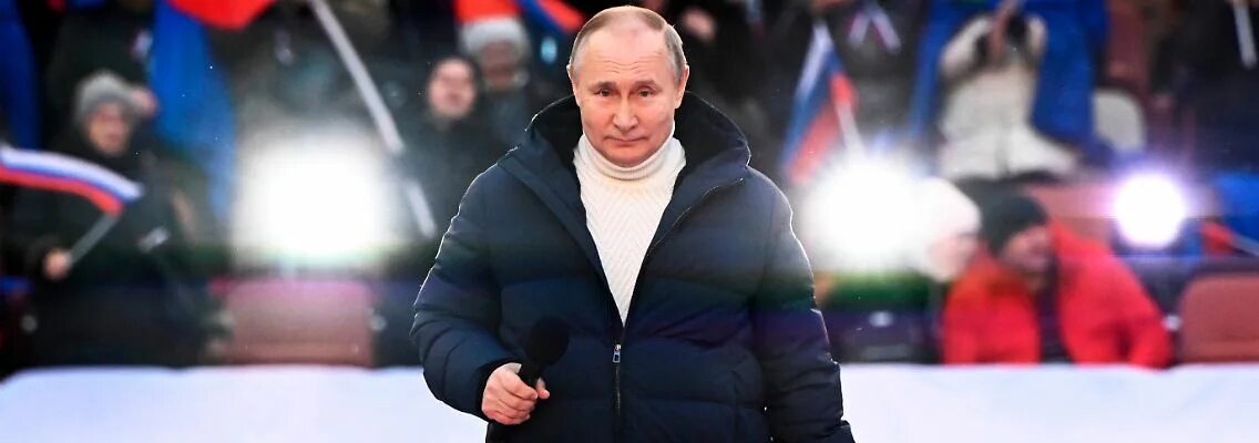 Куртка Путина в Лужниках 2022. Пуховик Путина в Лужниках.