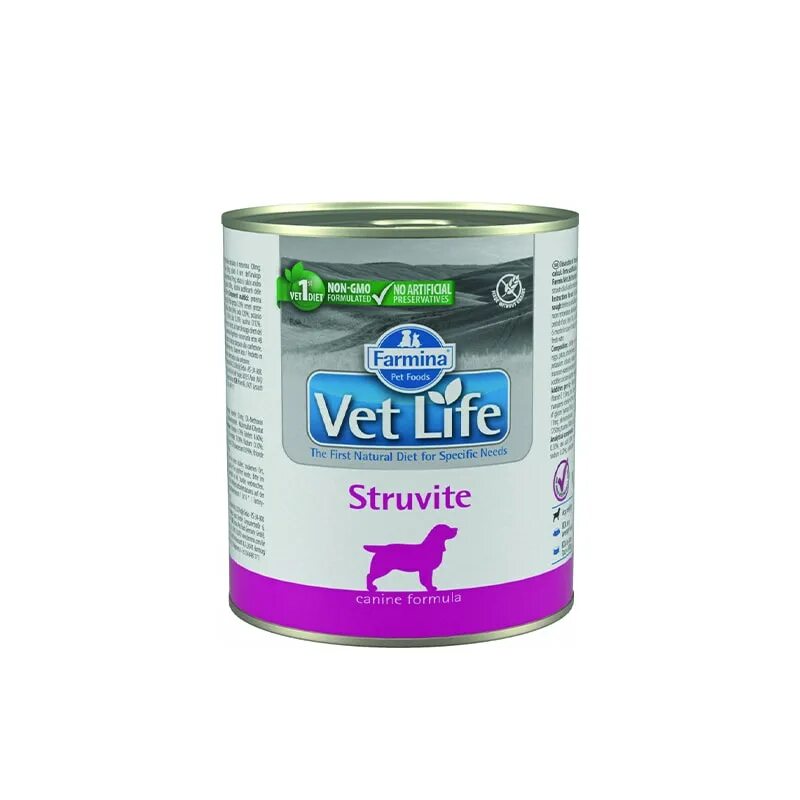 Консервы vet Life Struvite для собак, растворение струвитных уролитов, 300гх6шт. Фармина Гипоаллердженик для собак консервы. Farmina Gastrointestinal для собак. Фармина гастро для щенков.