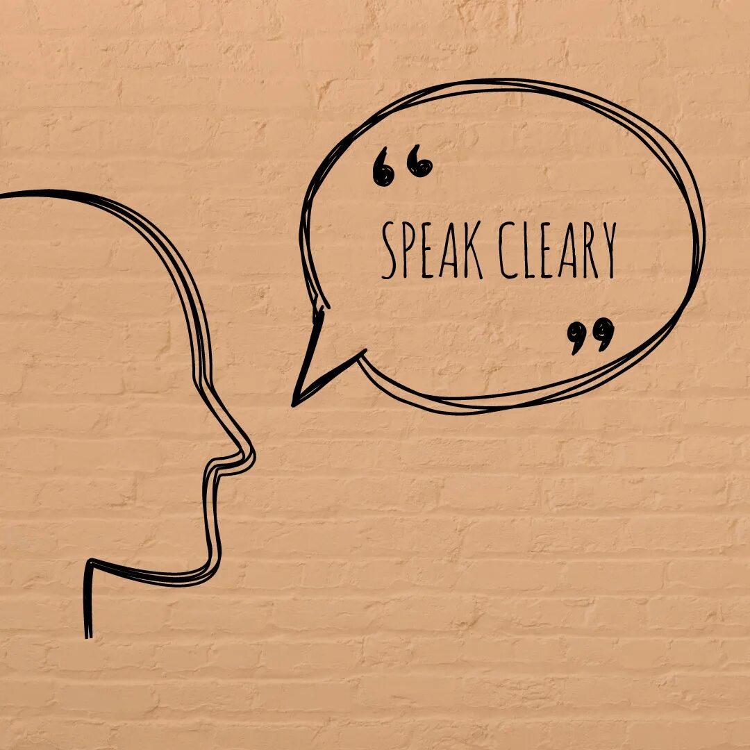 Speak clearly. Not speak. Speak clearly pictures.