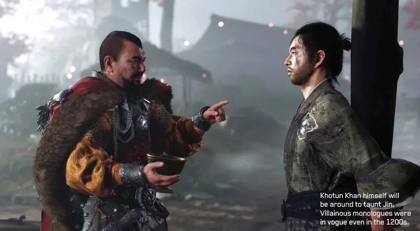 Ghost of tsushima монголы