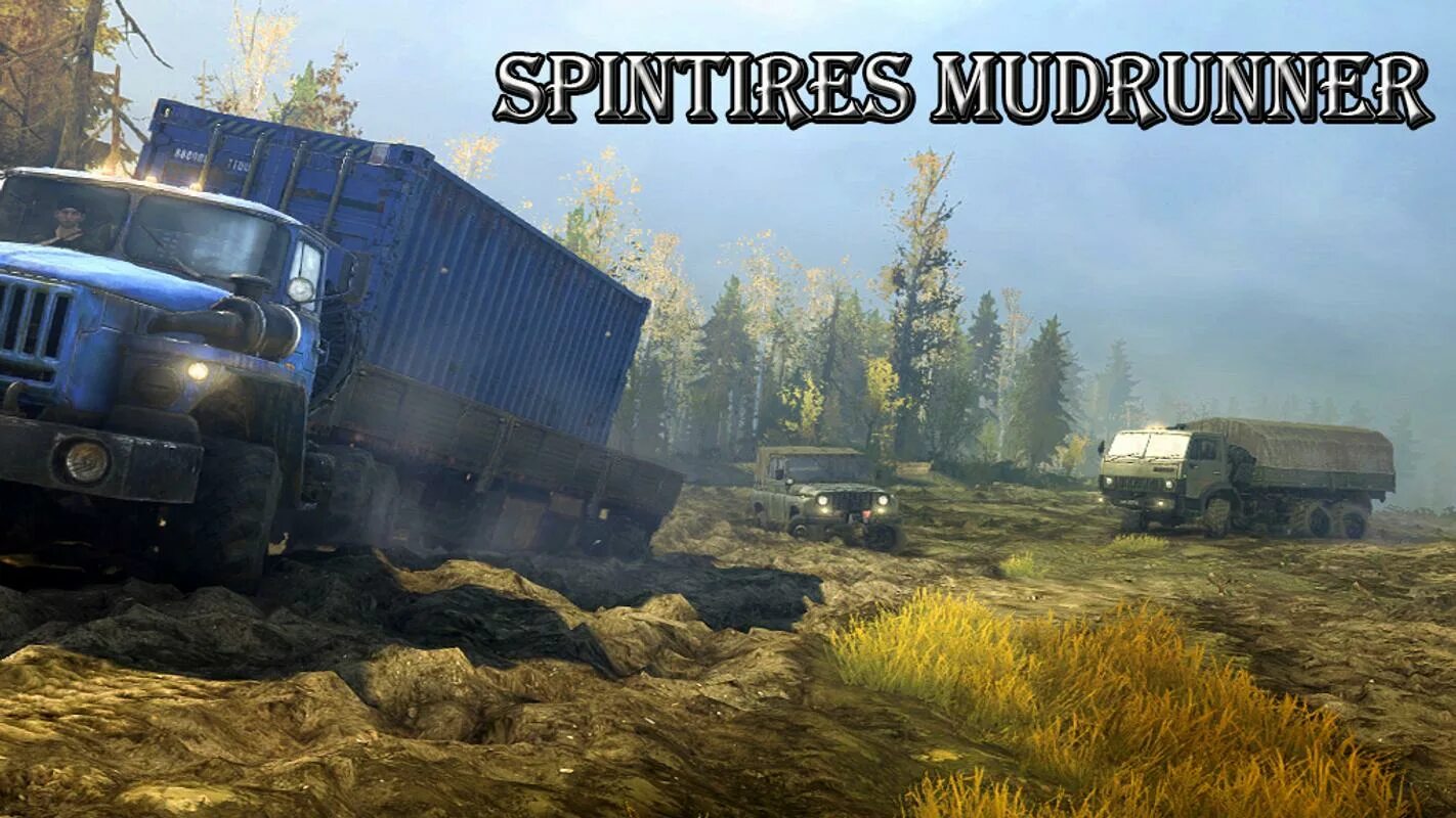 MUDRUNNER. SPINTIRES: MUDRUNNER. Спинтайрес на андроид. MUDRUNNER геймплей. Mudrunner последняя версия на андроид