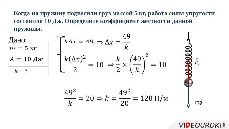 Какой силой удержать груз. Коэффициент жёсткости пружины таблица. Коэффициент жесткости стальной пружины. Коэфицент жёсткости пружины. Груз на пружине.