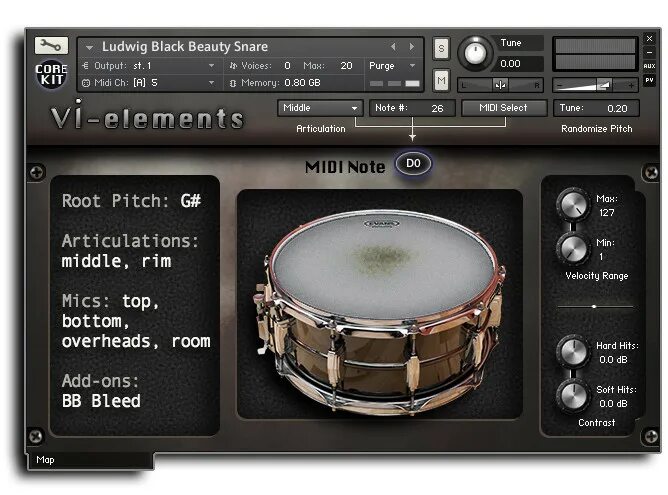 Core midi