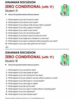 First conditional quiz