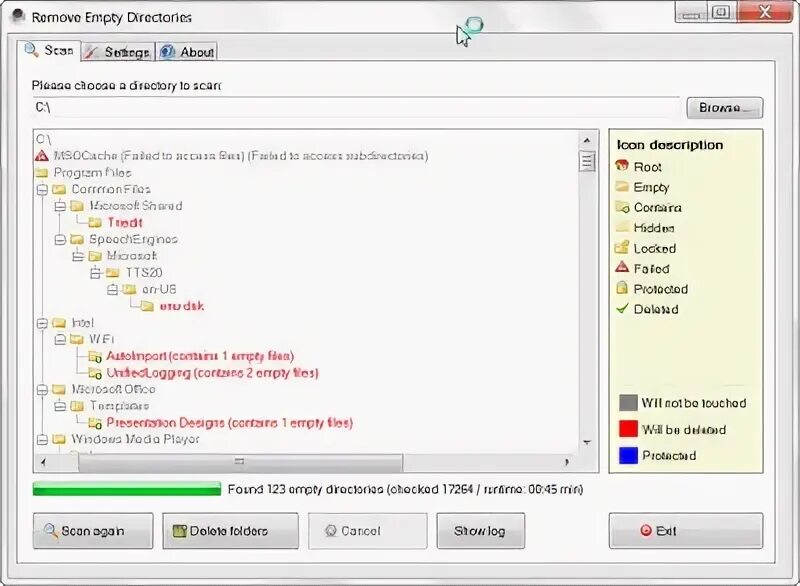 Empty folder. E delete регистрация. Deleting empty. Remove empty directories. Deleting empty.