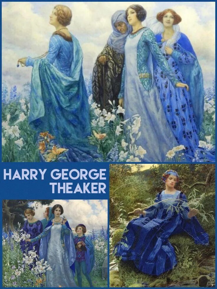 Harry george. Harry george theaker. harry george theaker картины. гарри джордж тикер картины.