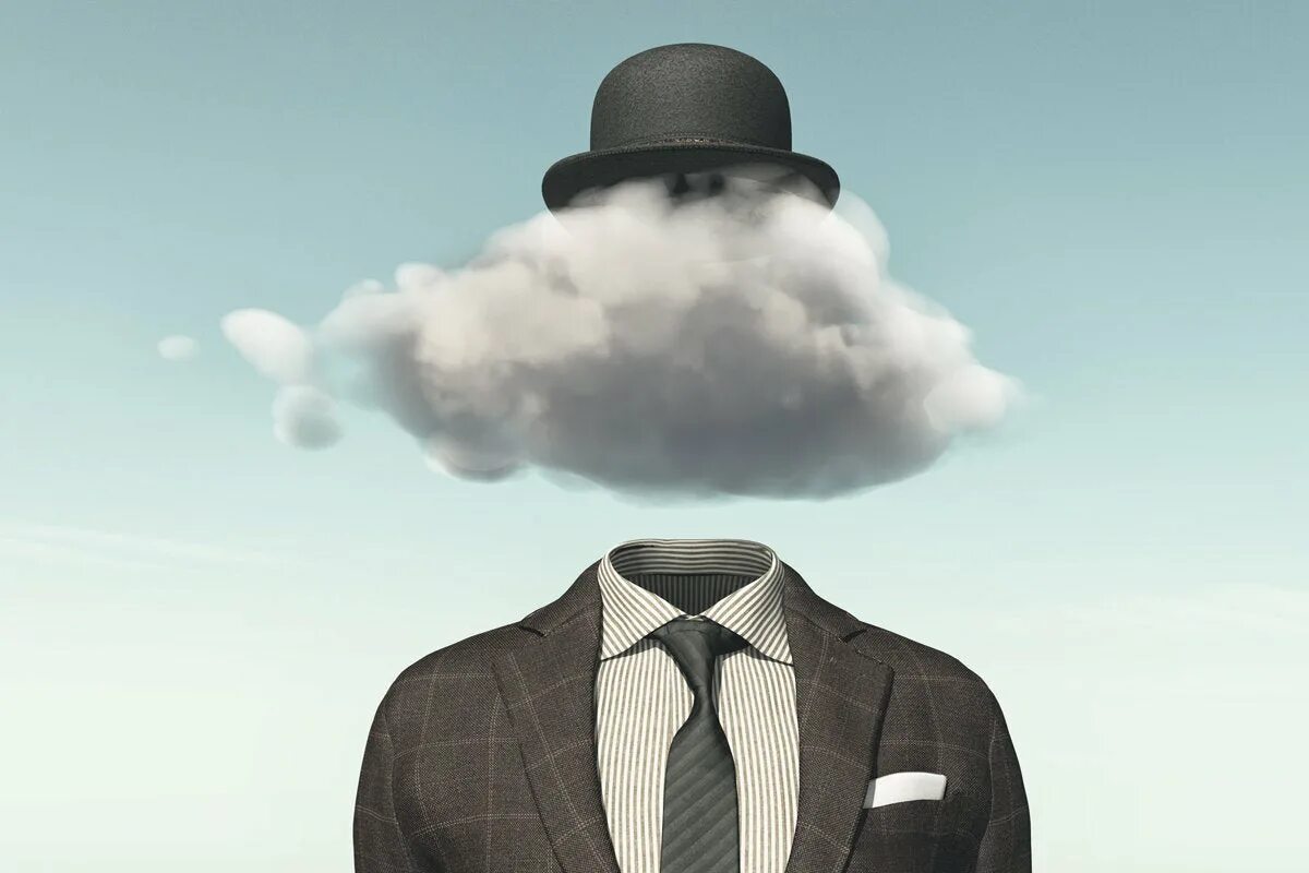 Head up in the clouds