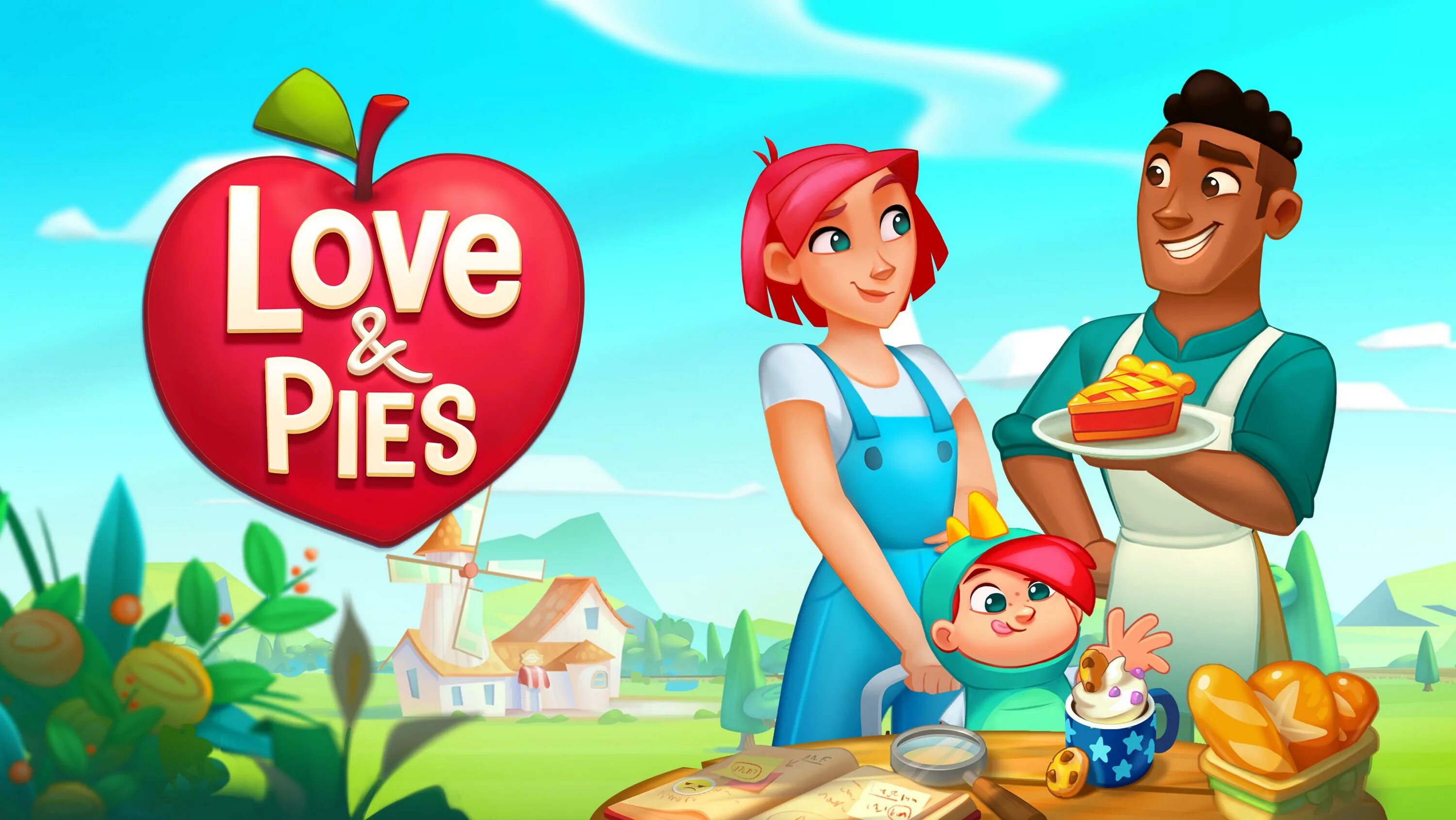 Games one love. Love and pies игра. Love & pies - merge. Любовь и пироги игра.