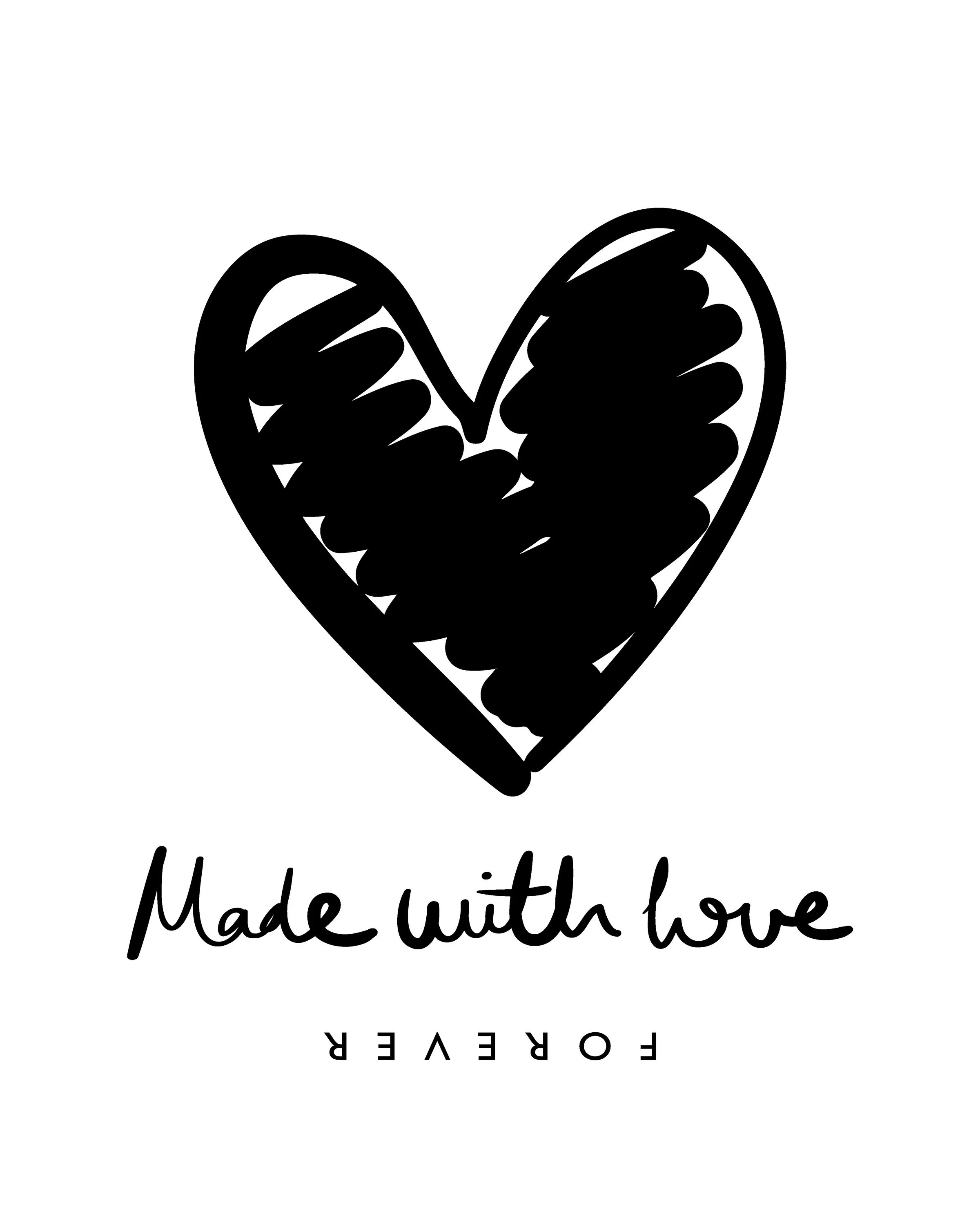 Make and made with love. With love вектор. made with love. made with love вектор. шаблон with love.