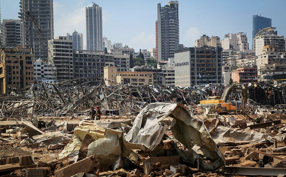 Ливан Бейрут взрыв 4 августа 2020. Последствия взрыва в Бейруте 4 августа 2020.