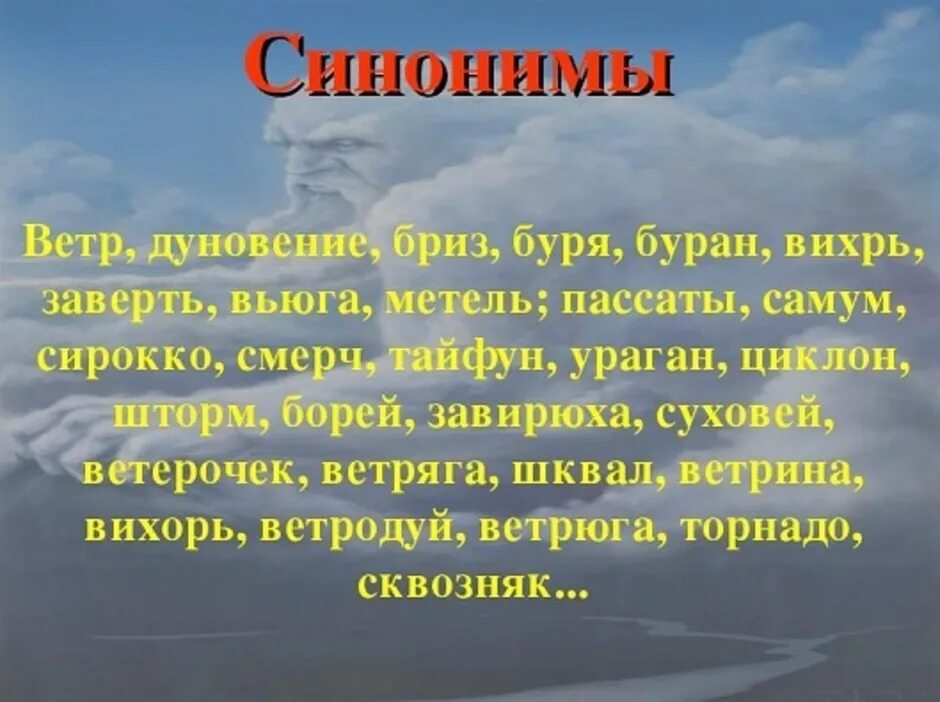 Что обозначает слово бриз. Синонимы к слову ветер. Слова синонимы к слову ветер. Слова ветра. Синоним ветер синоним к слову.