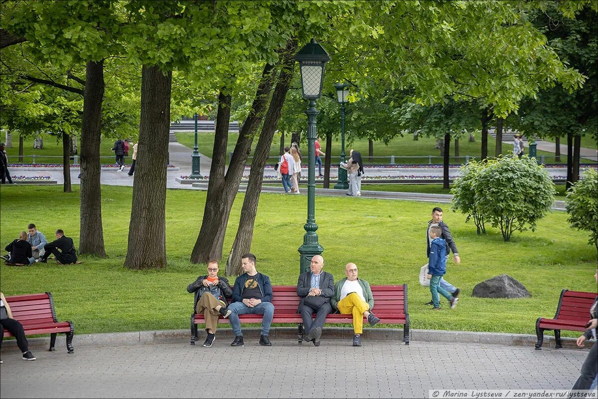 Первый день лета в москве