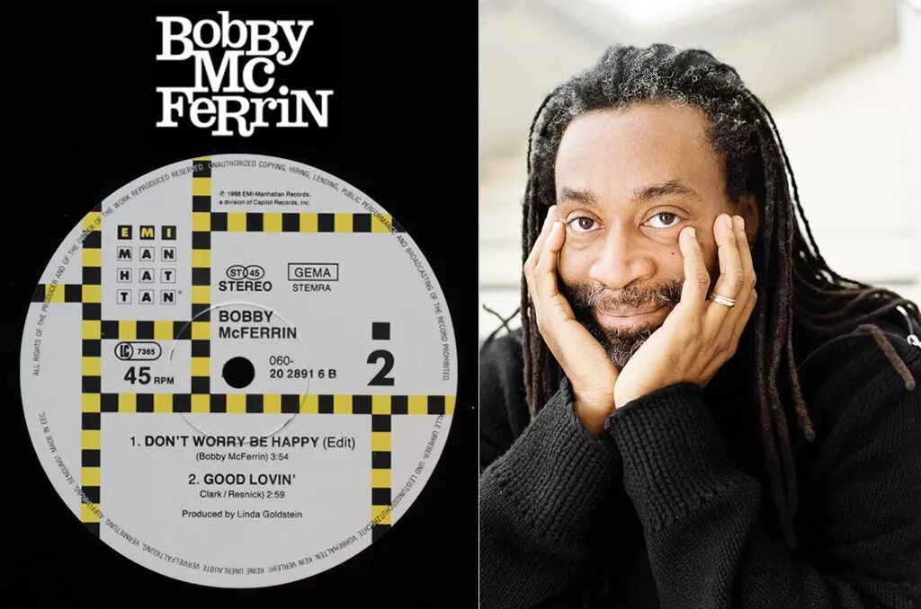 Бобби макферрин don t worry be. Don’t worry, be happy бобби макферрин. bobby mcferrin simple pleasures. bobby mcferrin фото 1988. dont worry by happy bobby mcferrin.