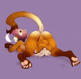 cownugget, simple background, anthro, ass, ass up, belly, big belly, breast...