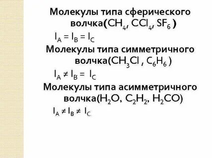 Типы волчков