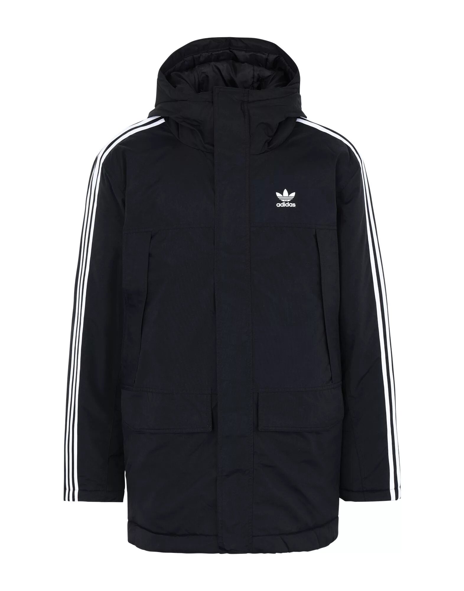 Купить Спортивный пуховик Adidas Адидас подлинное место мужчины классический теп