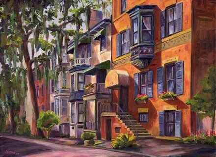 Maisons painting
