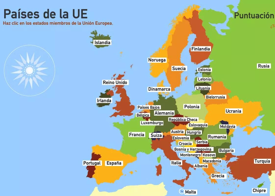 Europa de. En Страна. Mapa d’ Europa. Carte Europe. Europe Countries and Capitals.