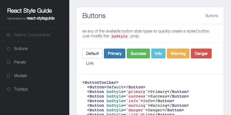 React Style. Style Guide. Стайлгайд hyperlinks. Tooltip Style Guide. Site styles