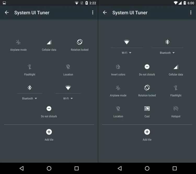 Системный ui что это за программа. System ul tuner андроид 7. система ui. быстрые настройки. системный ui.