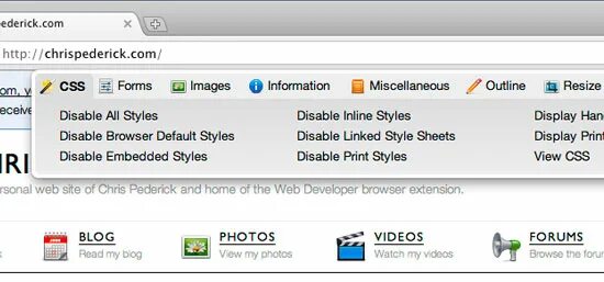 Disable embeds