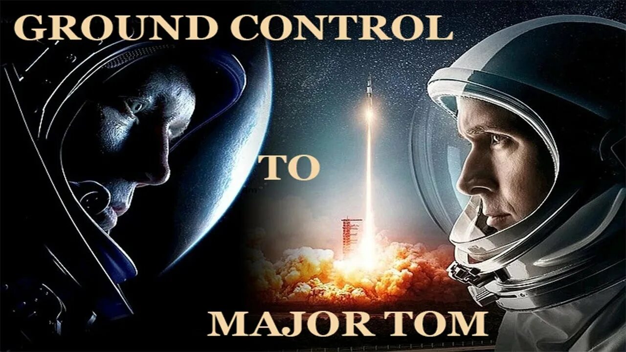 Ground Control to Major Tom. Major Tom David Bowie. David Bowie ground Control.