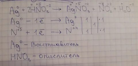 Agno3 no2 hno3