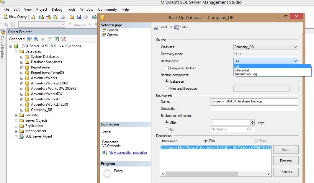 Sql настройка резервного копирования. Резервное копирование базы данных sql server. backup базы данных sql server. резервная копия sql server management studio. бэкап базы данных ms sql.