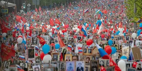 Бессмертный полка москва