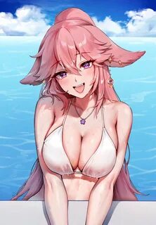 Yae Miko (Genshin Impact) by FoxyRain #3571987.