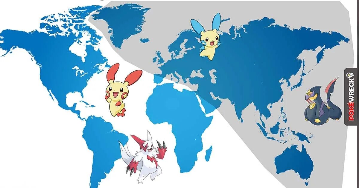 Go regions. Pokemon go Regional Map. Карты покемон. Межрегиональные покемоны. Покемон 25 летия карта.