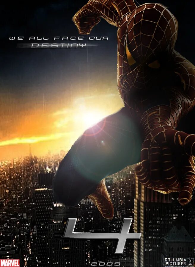 Четвертый 2023 год. Человек паук 4 Сэм Рэйми ящер. Новый человек паук 2012. Постер к 4 фильму человека паука.