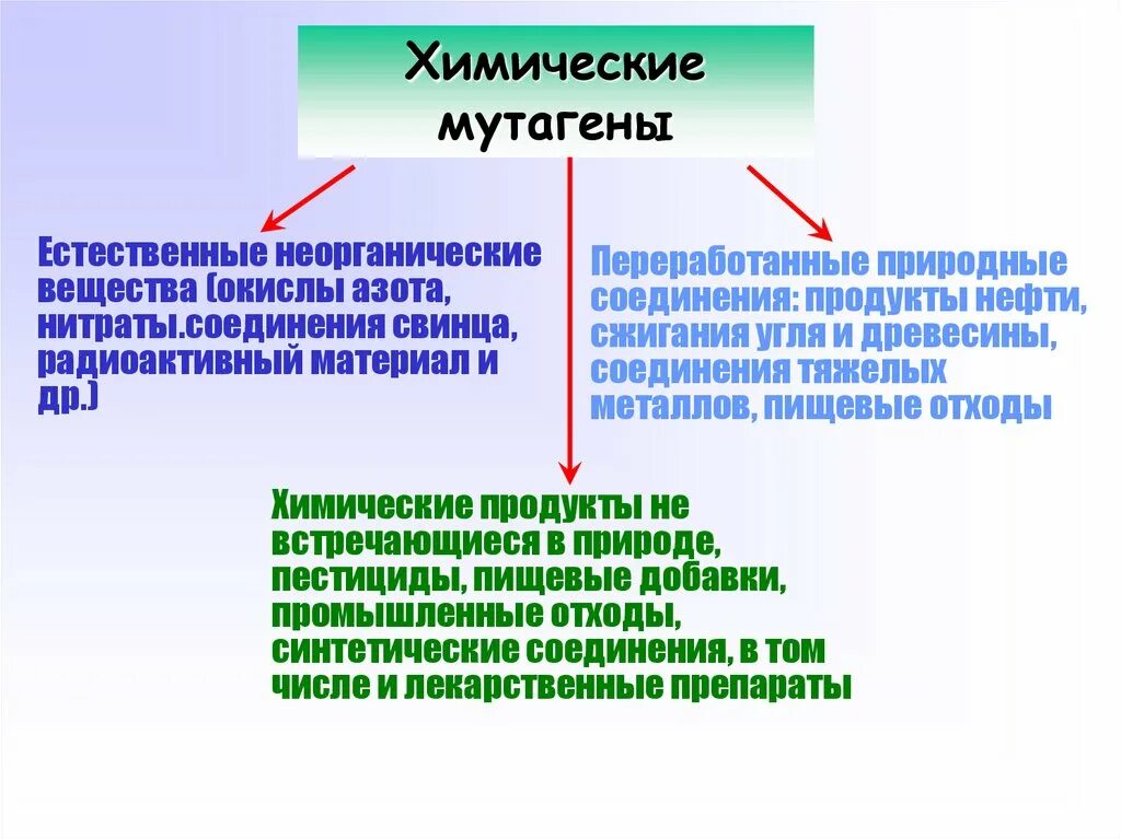 Мутации. Классификация мутагенных факторов. Факторы - мутагены (вызывающие мутации). Какое вещество является мутагеном. Химические мутагенные факторы.
