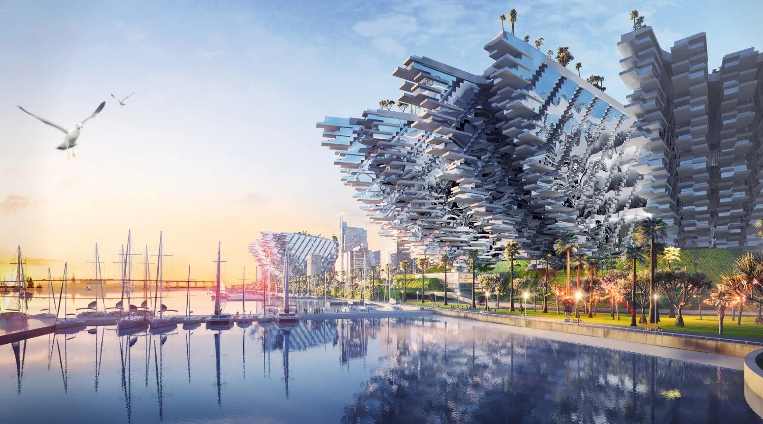 Эко футуризм. Футуризм 2021. Идеи города будущего. Город шан-суи. Идеи города будущего.