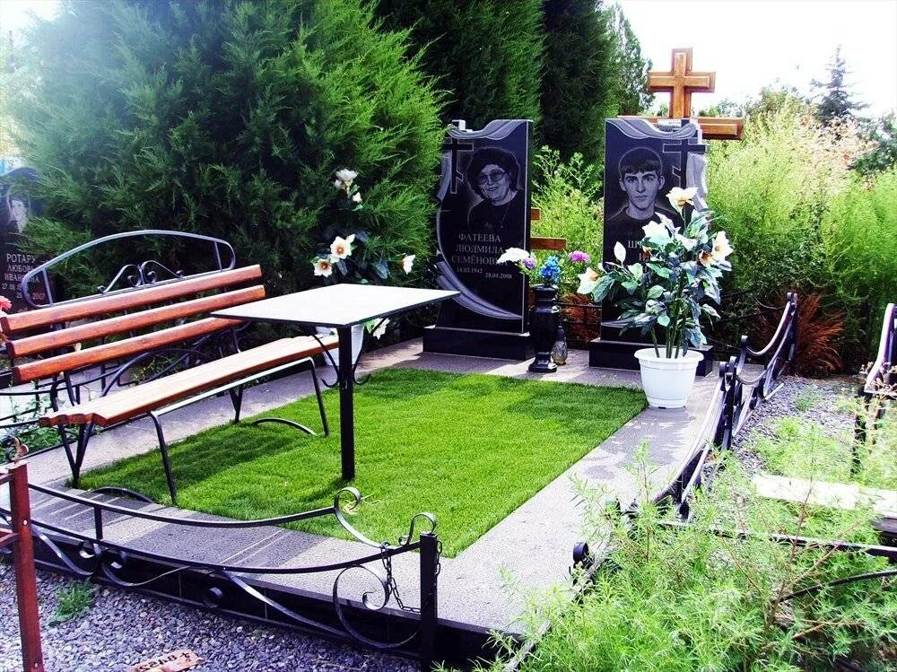 Озеленение могил на кладбище Ярославль. Благоустройство могилы на кладбище. Красивое благоустройство могил. Благоустройство участка на кладбище.