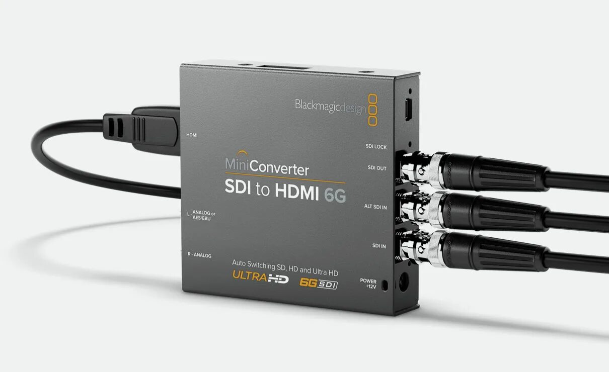 Blackmagic Mini Converter HDMI to SDI. Mini Converter HDMI to SDI 6g. Blackmagic SDI HDMI. Blackmagic converter
