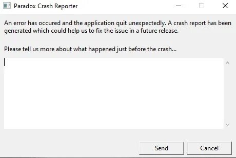 Crash reporter как исправить