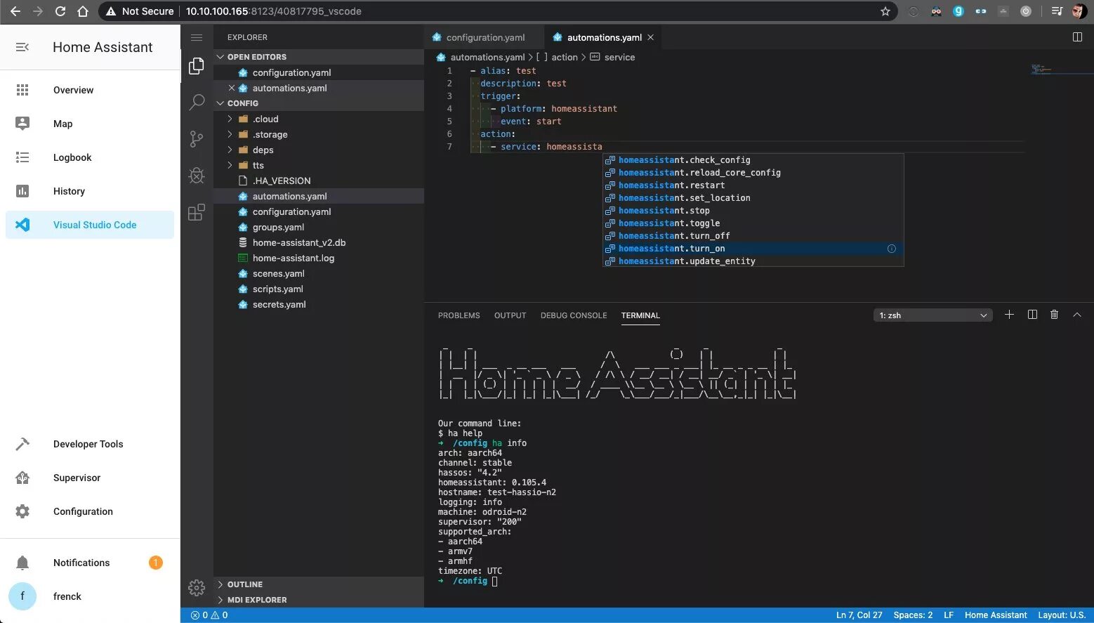 Home assistant linux. Asm-64. home-assistant-aarch64. linux aarch64. home assistant addon 4m.