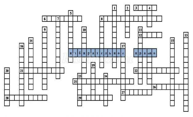 Кроссворд по теме избирательное право и избирательный процесс. Кроссворд избирательное право и избирательный процесс. Кроссворд по избирательному праву с ответами. Кроссворд по теме избирательное право.